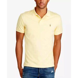 Polo Ralph Lauren Yellow Short Sleeve Pima Soft Touch Polo Shirt 20582
